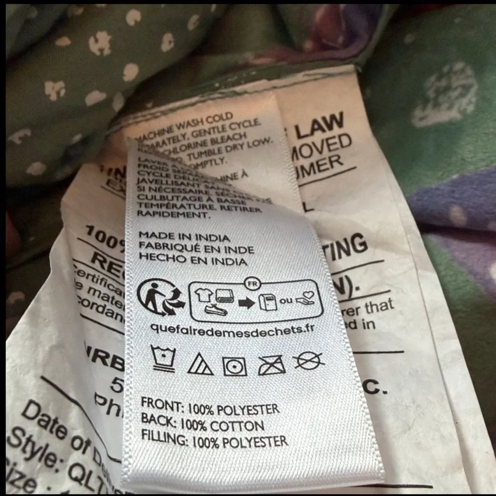 New Anthropologie Laurel Velvet Quilt Size King